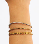 Pulsera hematita dorado 3mm anartxy 2