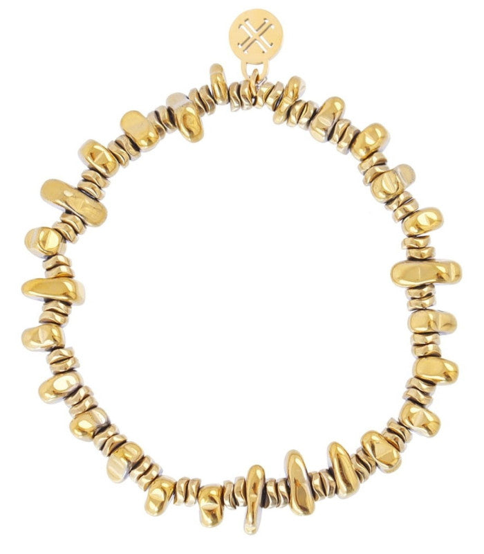 Pulsera gleam dorado anartxy 1