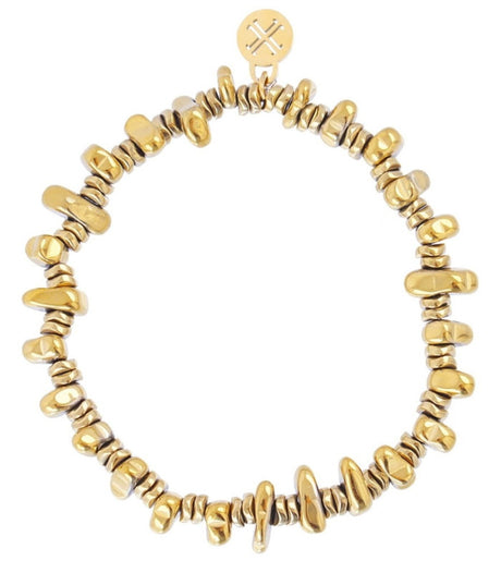 Pulsera gleam dorado anartxy 1