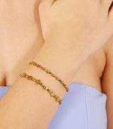 Pulsera bloom dorado anartxy 2