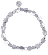 Pulsera slate plateado anartxy 1