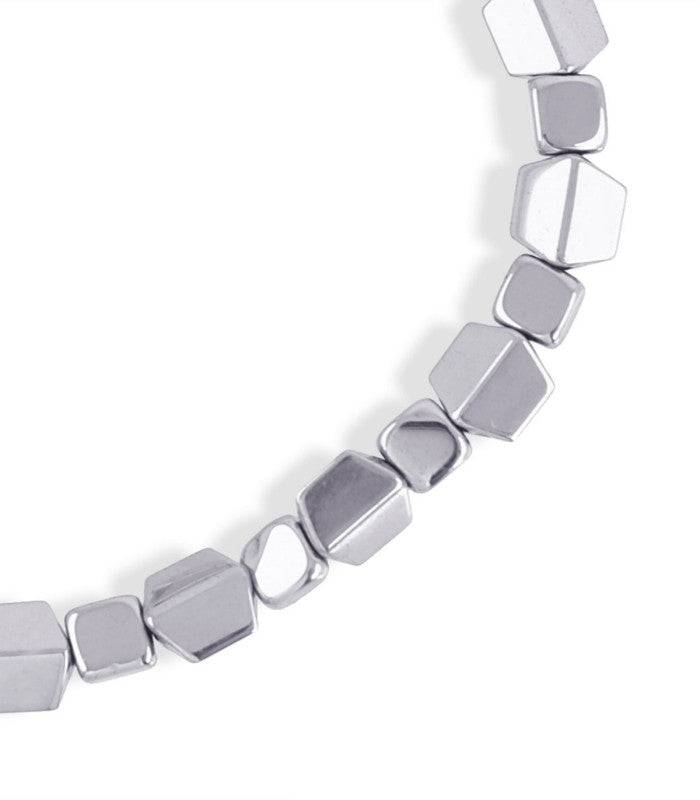 Pulsera slate plateado anartxy 2
