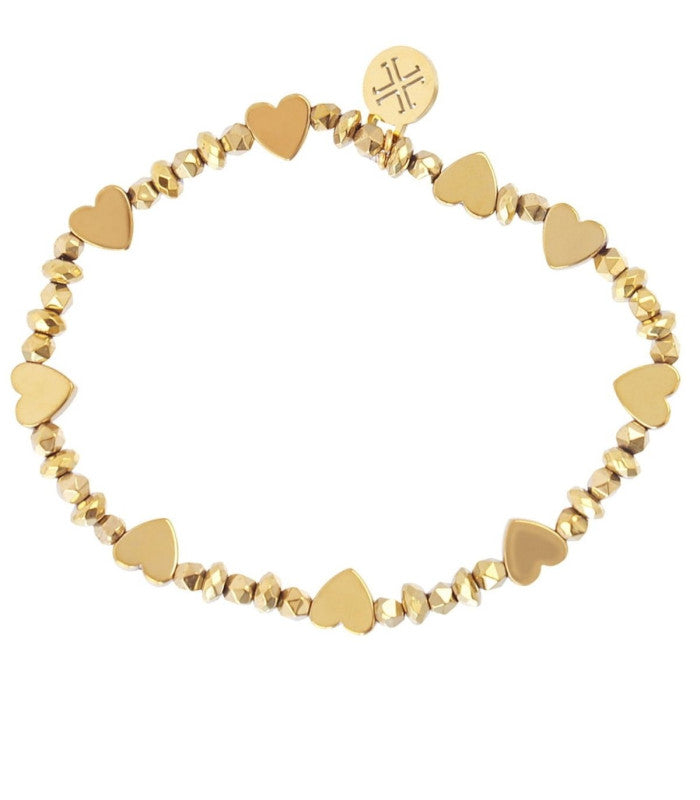 Pulsera amour dorado anartxy 1