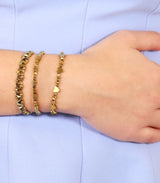 Pulsera amour dorado anartxy 2