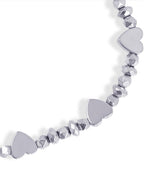 Pulsera amour plateado anartxy 2