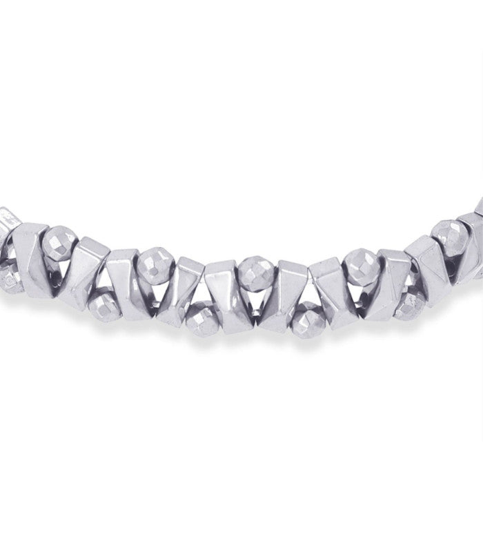 Pulsera twine plateado anartxy 2