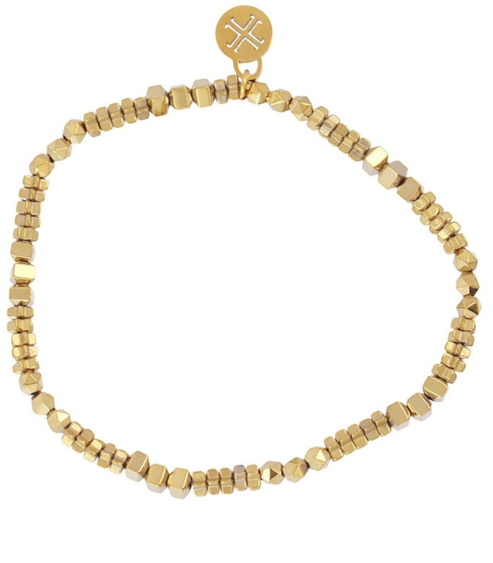 Pulsera dawn dorado anartxy 1