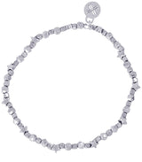 Pulsera rayne plateado anartxy 1