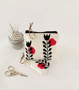 Monedero scandinavian floral the ink job 1