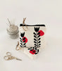 Monedero scandinavian floral the ink job 1