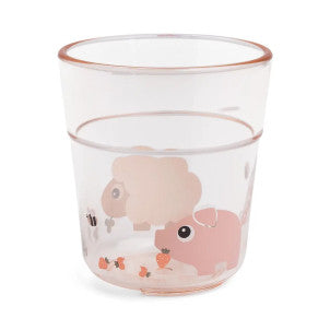 Vaso tiny farm rosa done by deer 1