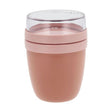 Cajita merienda ellipse mini rosa vivido mepal 1