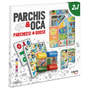 Parchis oca 4 con accesorios cayro 1