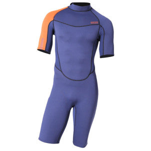Traje neopreno 2/2 shorty pionner navy/orange t-4 mdns 1