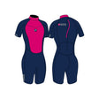 Traje neopreno 2/2 shorty pioneer navy/pink t-8 mdns 1