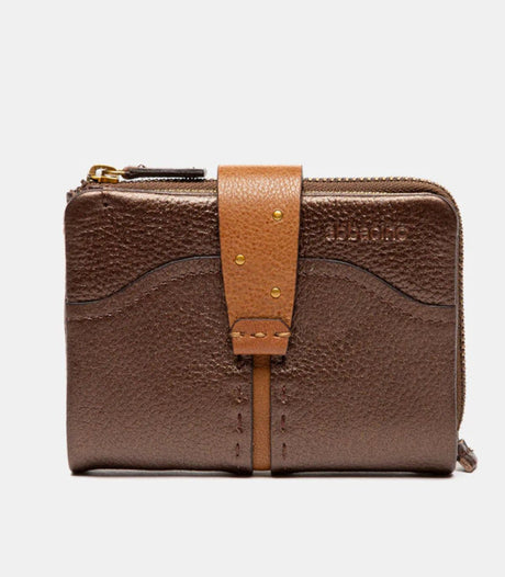 Cartera abbacino pequeño jara bronze 1