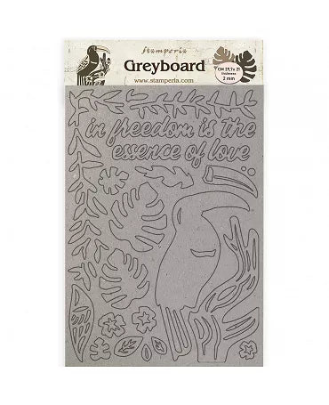 Greyboard A4/2 mm - Amazonia Toucan 1