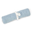 Muselina 120x120 azul denim little dutch 1