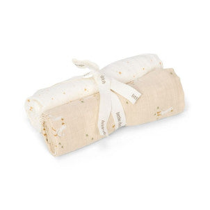 Pack muselinas 70x70 newborn naturals little dutch 1