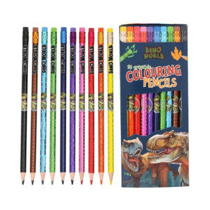 Lapices de colores dino world 1