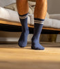 Calcetines billy belt retro azul 1