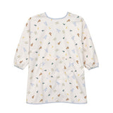Babero impermeable m/larga happy fruits blue lassig 1