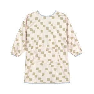 Babero impermeable m/larga happy fruits khaki lassig 1