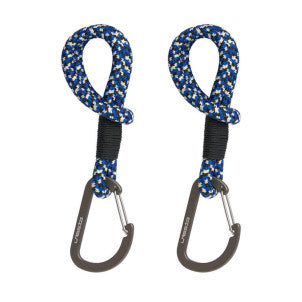 Mosquetones para carrito black/blue lassig 1