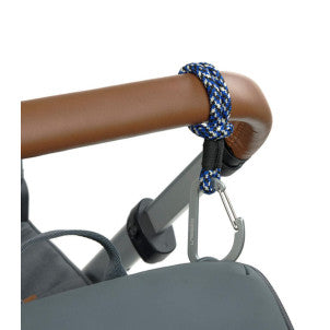 Mosquetones para carrito black/blue lassig 2