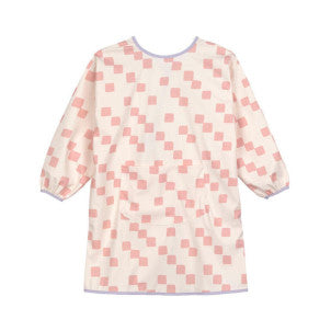 Babero impermeable m/larga happy fruits peach lassig 1