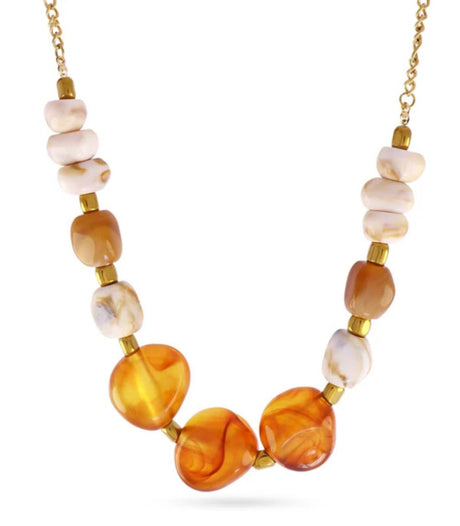 Collar marbles opali amarillo anartxy 1