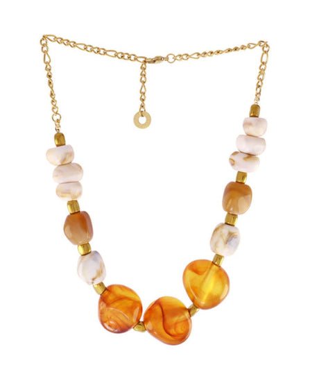 Collar marbles opali amarillo anartxy 2
