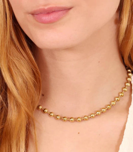 Collar orbit circle dorado anartxy 2