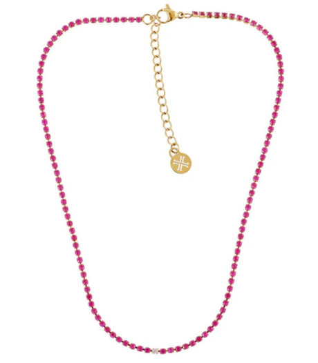Collar sparkle radiance rosa anartxy 1