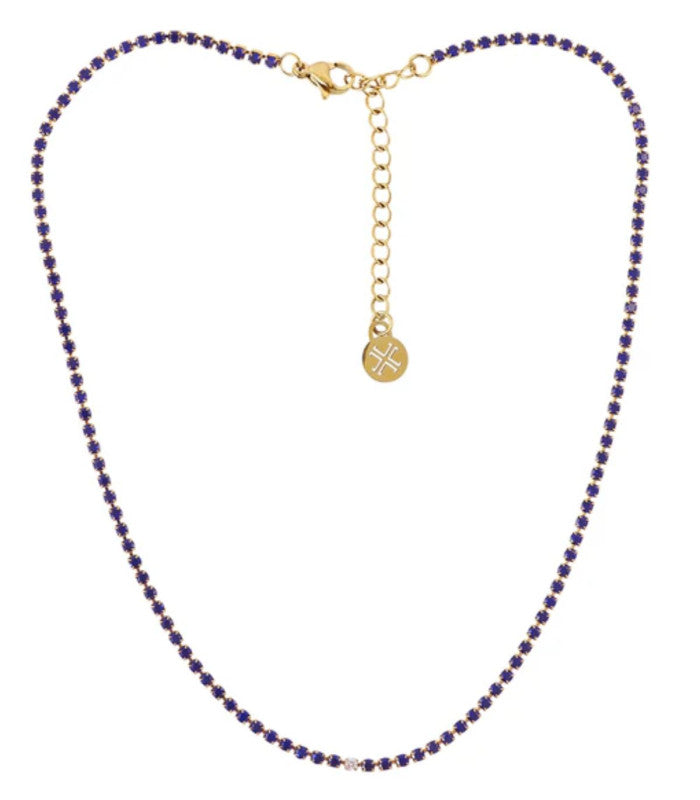 Collar sparkle lit azul anartxy 1