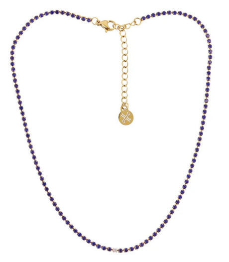 Collar sparkle lit azul anartxy 1