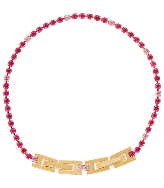 Pulsera sparkle radiance rosa anartxy 1