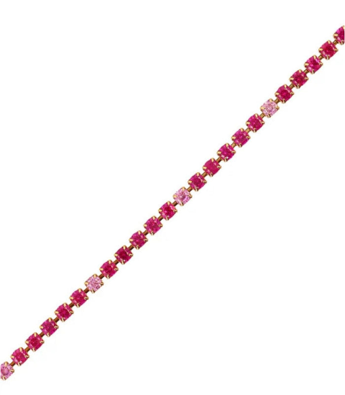 Pulsera sparkle radiance rosa anartxy 2