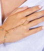 Pulsera spirit caress dorado anartxy 1