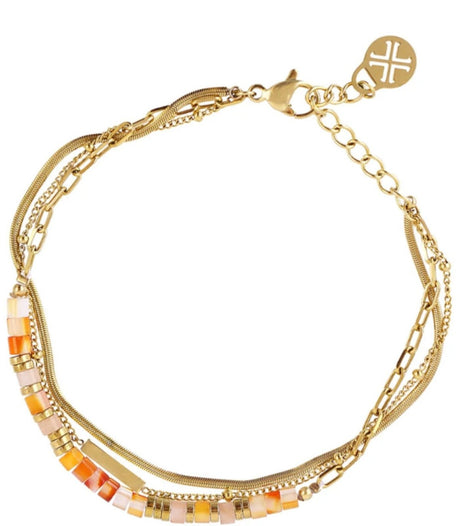 Pulseras spirit bloomy naranja anartxy 1