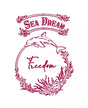 Stencil Stamperia 21x29,7 cm - Romantic Sea Dream freedom 1