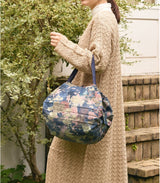Bolso compact m recycled ivy leaves shupatto 2