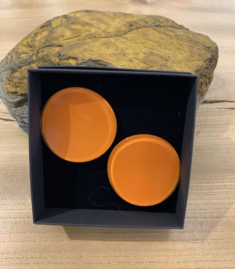 Pendiente txindoki naranja aldazabal joyas 1