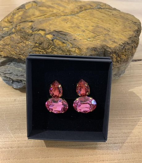 Pendiente swarovski gala fresa aldazabal joyas 1
