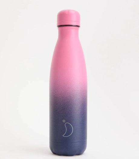 Botella inox gradient pink navy 500ml chilly´s 1