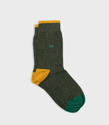 Calcetines billy belt motas khaki 1