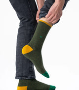 Calcetines billy belt motas khaki 2