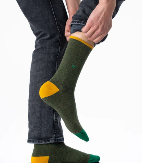 Calcetines billy belt motas khaki 2