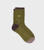 Calcetines mujer billy belt vintage glitter olive 1