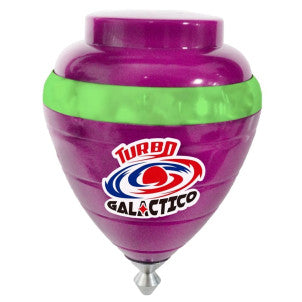 Peonza turbo galactico morado trompos cometa 1